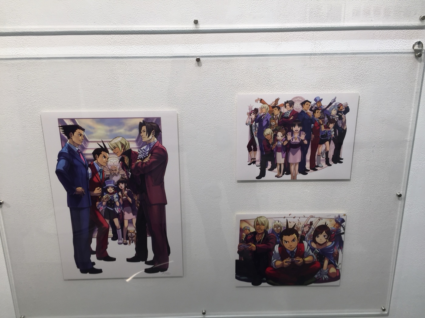 Artwork featuring characters from the first four games