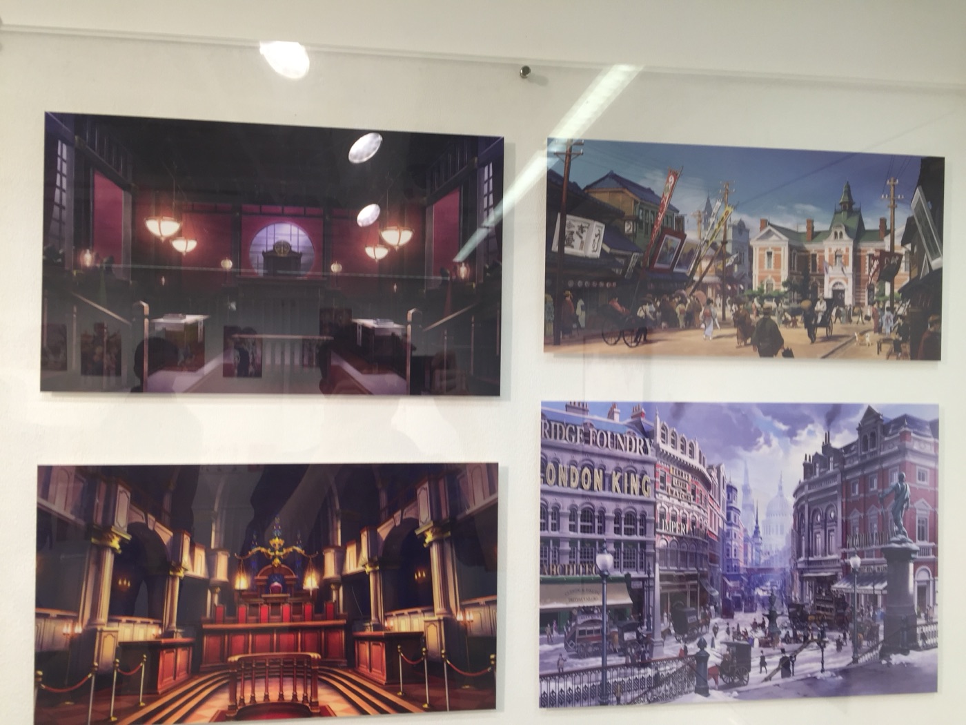 Background art from The Great Ace Attorney